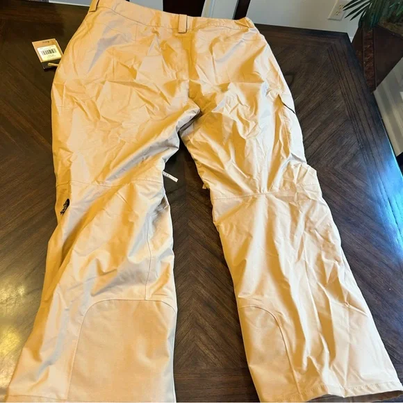 THE NORTH FACE Men's Freedom Insulated Pant Almond Butter, 2XLarge Snowboard New - Picture 8 of 11